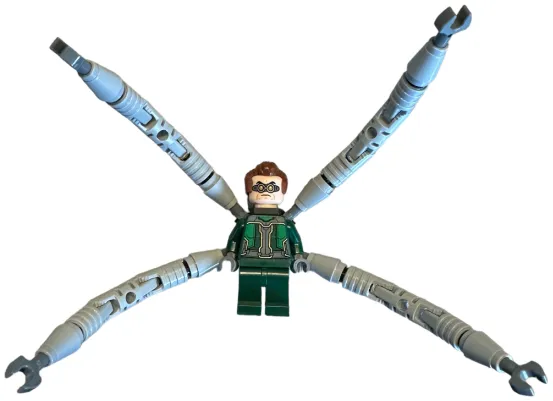 Dr. Octopus (Otto Octavius) / Doc Ock - Dark Green Suit, Mechanical Arms with Hinges