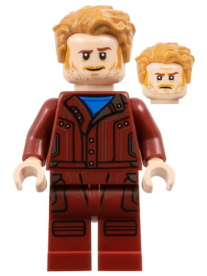 Star-Lord - Dark Red Printed Legs