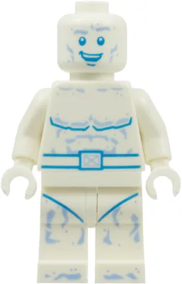 Iceman - Dark Azure Eyes and Mouth
