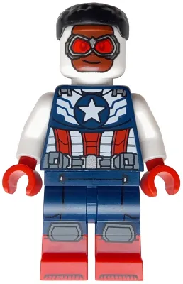 Captain America (Sam Wilson) - Dark Blue and White Suit