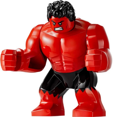 Red Hulk - Giant, Black Eyes