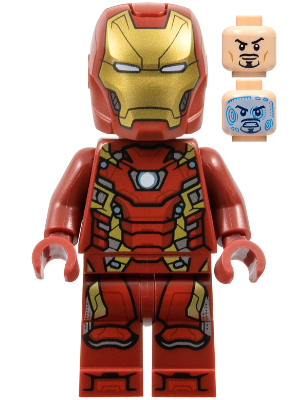 Iron Man - Mark 46 Armor, Large Helmet Visor