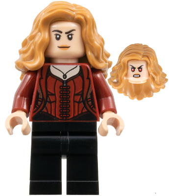 The Scarlet Witch (Wanda Maximoff) - Plain Legs, Medium Nougat Hair