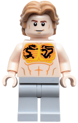 Aldrich Killian - Bare Chest with Dragon Tattoos