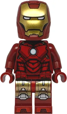 Iron Man - Mark 4 Armor, Large Helmet Visor, Light Nougat Head