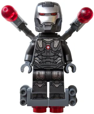 War Machine - Pearl Dark Gray and Silver Armor, Laser Shooters (242502)