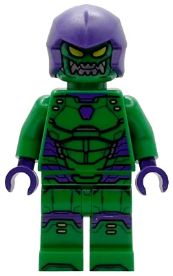 Green Goblin - Green Outfit, Dark Purple Hood