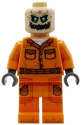 Scarecrow - No Hat, Prison Jumpsuit, Side Pockets