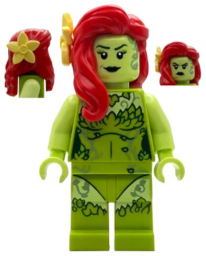 Poison Ivy - Lime Outfit, Yellowish Green Arms, Flower