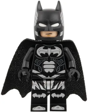 Batman - Black Suit with Silver Bats and Trim