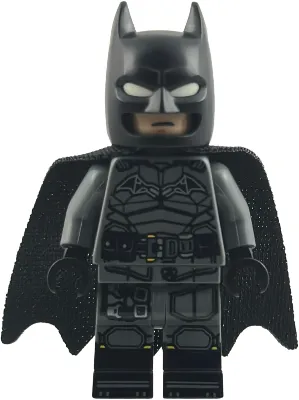 Batman - Dark Bluish Gray Suit, Cowl with White Eyes, Black Boots