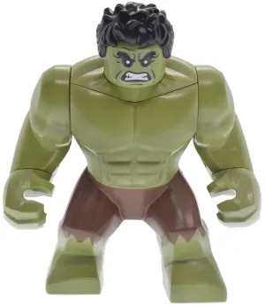 Hulk - Giant, Reddish Brown Pants with Frayed Edges
