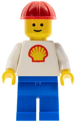 Shell - Classic - Blue Legs, Red Construction Helmet