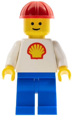 Shell - Classic - Blue Legs, Red Construction Helmet
