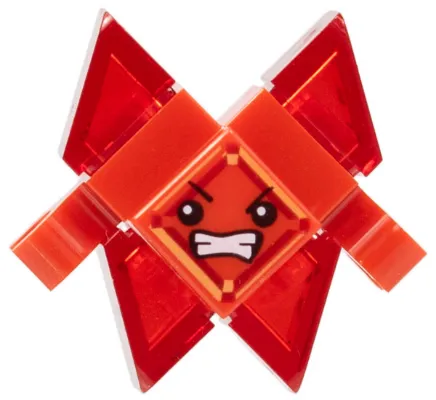 Kryptomite - Red, Small Crystals, Hands