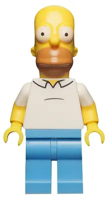 Homer Simpson, The Simpsons, Series 1 (Minifigure Only without Stand and Accessories)
