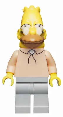Grampa Simpson, The Simpsons, Series 1 (Minifigure Only without Stand and Accessories)