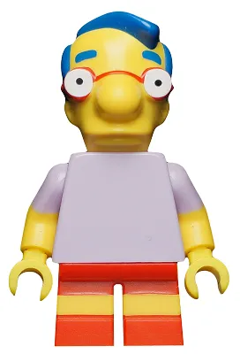Milhouse Van Houten, The Simpsons, Series 1 (Minifigure Only without Stand and Accessories)