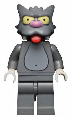 Scratchy, The Simpsons, Series 1 (Minifigure Only without Stand and Accessories)