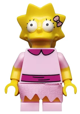 Lisa, The Simpsons, Series 2 (Minifigure Only without Stand and Accessories)