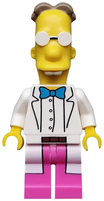 Professor Frink, The Simpsons, Series 2 (Minifigure Only without Stand and Accessories)