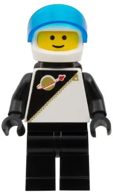 Futuron - Black with White Helmet