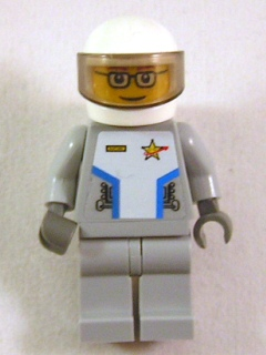 Star Justice Astronaut 2 - with Torso Sticker (glasses, gold badge)