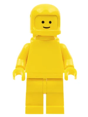 Classic Space - Yellow with Air Tanks, Torso Plain