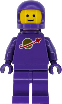 Classic Space - Dark Purple with Air Tanks and Updated Helmet (The Dreamer)