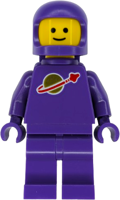 Classic Space - Dark Purple with Air Tanks and Updated Helmet (The Dreamer)