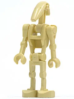 Battle Droid - Tan, Straight Arms
