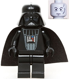 Darth Vader (Light Bluish Gray Head)