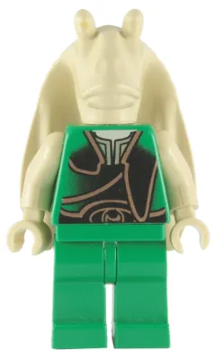 Gungan Soldier - Green Outfit, Plain Head