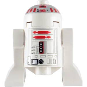 Astromech Droid, R5-D4 - Dome Head with Short Red Stripes