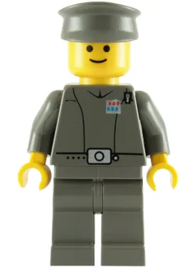 Imperial Officer (Captain / Commandant / Commander) - Police Cap, Yellow Head with Standard Grin