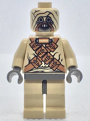 Tusken Raider - Tan Head, Plain Legs