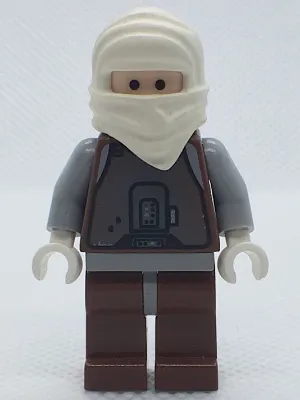 Dengar - Reddish Brown Torso, White Ninja Wrap