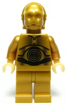 C-3PO - Pearl Gold with Pearl Light Gold Hands