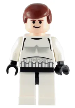 Han Solo - Stormtrooper Outfit, Plain Legs, Black Eyes