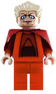 Chancellor Palpatine - Red Outfit, Dark Red Pauldrons, Large Eyes