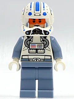Clone Trooper Pilot Captain Jag (Phase 2) - Sand Blue Arms and Legs