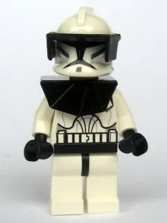 Clone Trooper (Phase 1) - Black Visor and Pauldron, Large Eyes