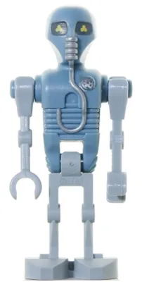 2-1B Medical Droid - Dotted Badge Pattern (Sand Blue), Light Bluish Gray Legs
