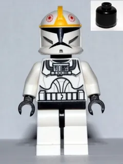 Clone Trooper Pilot (Phase 1) - Yellow Markings, Black Head