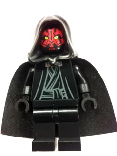 Darth Maul - Hood and Cape, Silver Neck Clasp