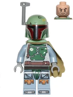 Boba Fett - Head Beard Stubble
