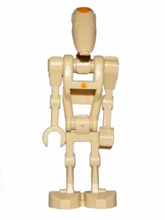 Battle Droid Commander - Tan with Dot, Angled Arm and Straight Arm