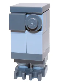 Gonk Droid (GNK Power Droid), Light Bluish Gray Body and Dark Bluish Gray Legs