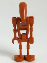 Battle Droid - Dark Orange, Angled Arm and Straight Arm