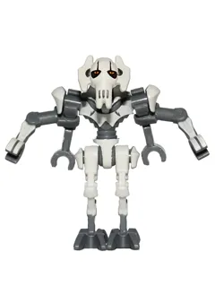 General Grievous - Bent Legs, White Armor